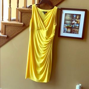 Sunny yellow Ralph Lauren dress!
